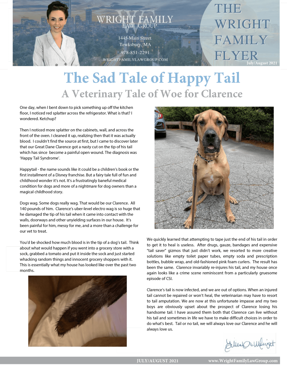 Wright Family Flyer – July/August 2021 Edition