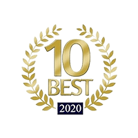 10 Best Attorneys 2020 badge from the American Institute of Family Law Attorneys